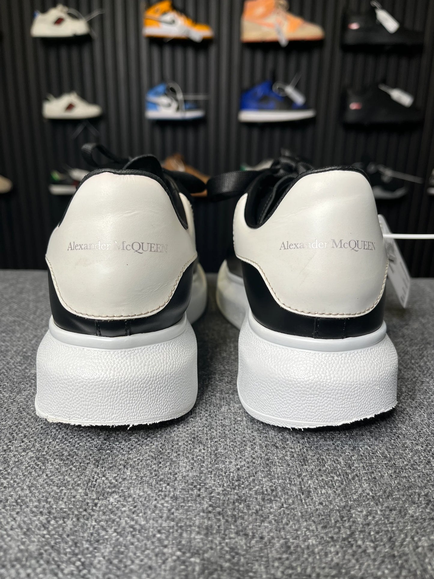 Alexander McQueen Oversized Sneaker White Black