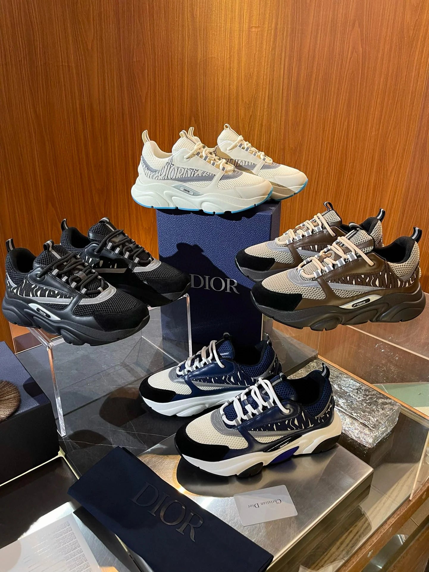 DIOR B22 SNEAKERS BLUES