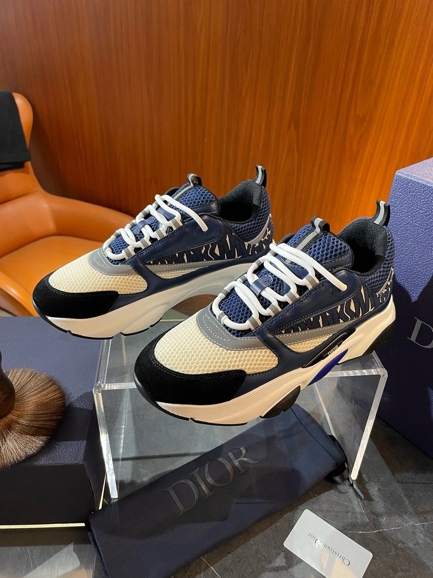 DIOR B22 SNEAKERS BLUES