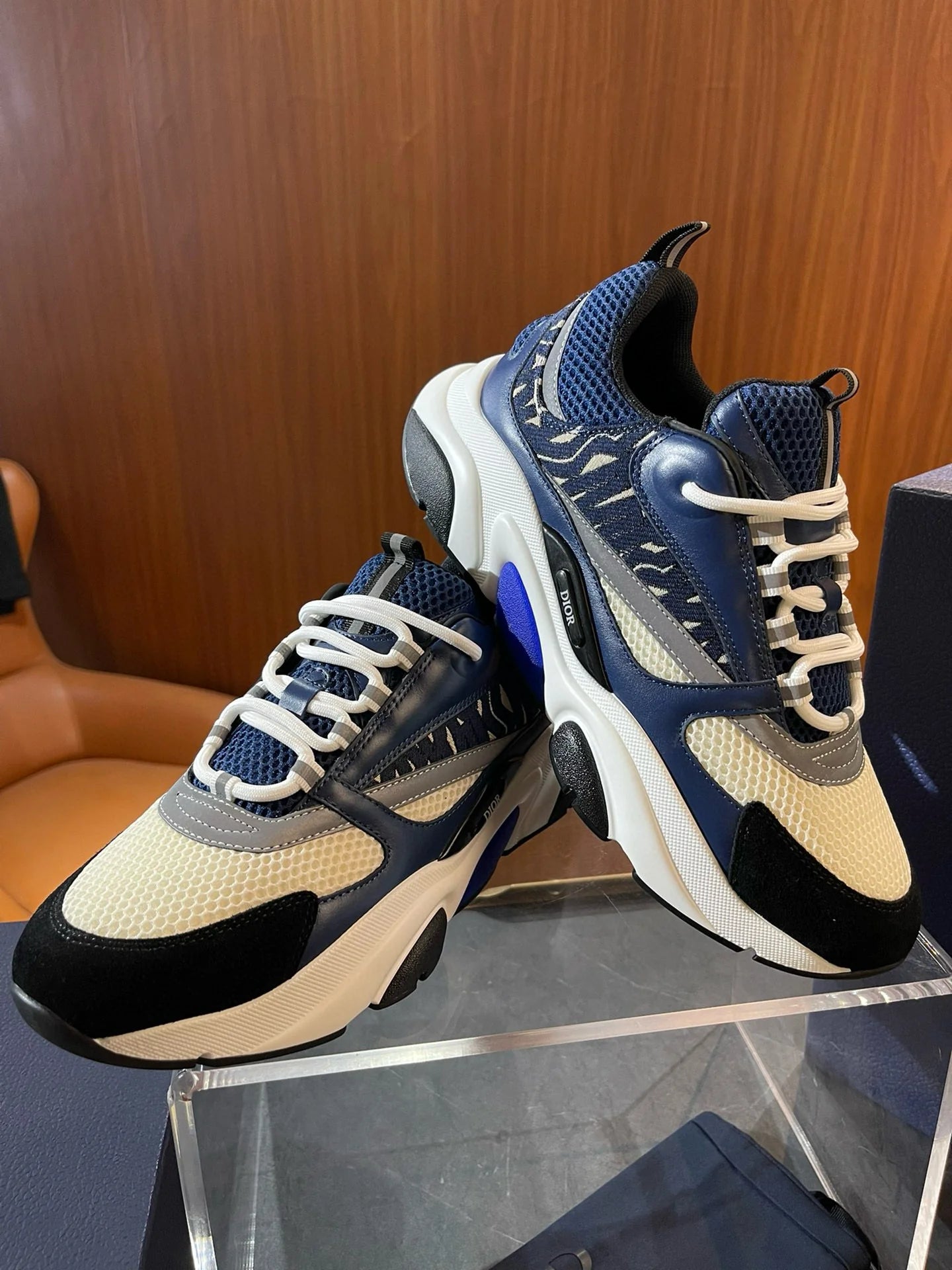 DIOR B22 SNEAKERS BLUES
