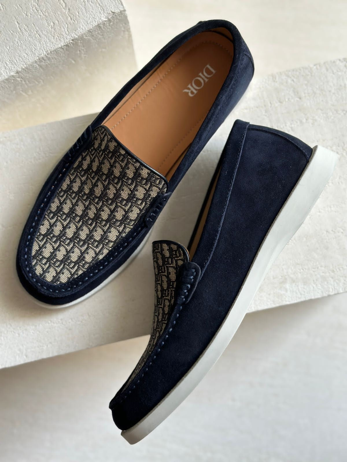 Mocassin Dior Classy Prestige Blue