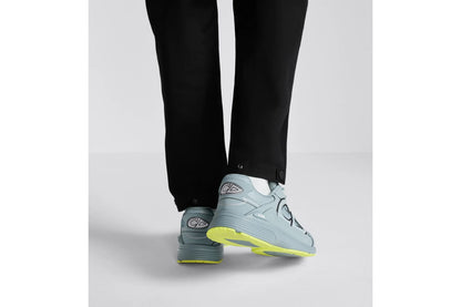 DIOR B30 Sneaker Blue Mesh and Technical Fabric